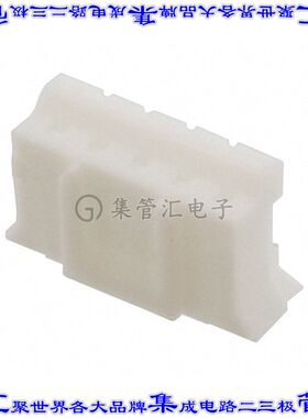 620005113322 矩形连接器外壳5POS插座2mm母形插口白色自由悬挂