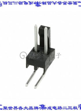 3-647630-2 针座连接器2POS接头2.54mm公形插针通孔直角锡