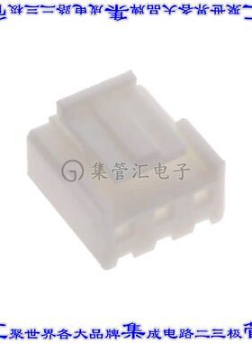 CI5203S0000 矩形连接器外壳3POS插座3.96mm母形插口天然色自由悬