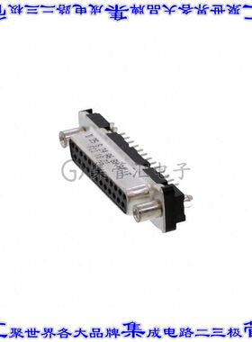 D25S24A6GV00LF 连接器25POS插座母插口2排D-Sub通孔
