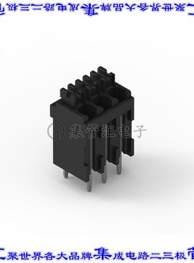 691410100003 线对板连接器3POS接线端子3.5mm通孔垂直带板