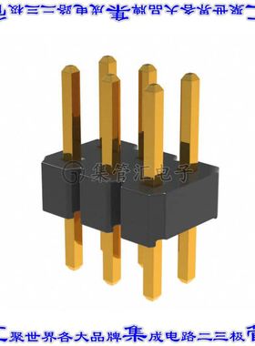 NRPN032PAEN-RC 针座连接器6POS接头2排2mm公形插针通孔直针镀金