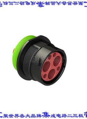 AHDP04-24-07PN-WTACL22 圆形连接器7POS插座外壳用于公插针黑色