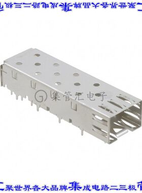 747370111 0747370111插拔式连接器机架SFP通孔直角焊接