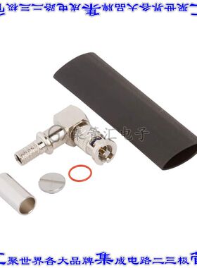 034-5021 同轴连接器BNCHD插头公引脚焊接50欧姆自由悬挂直角