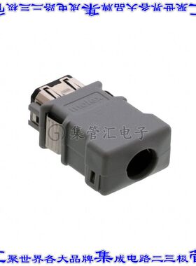 558361270 0558361270矩形连接器外壳12POS插头4排3mm公形引脚灰