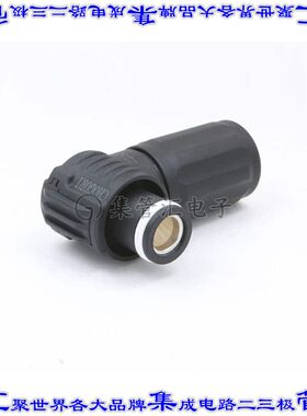 901-02986-00 圆形连接器1POS插座公形引脚焊接孔眼银面板安装通