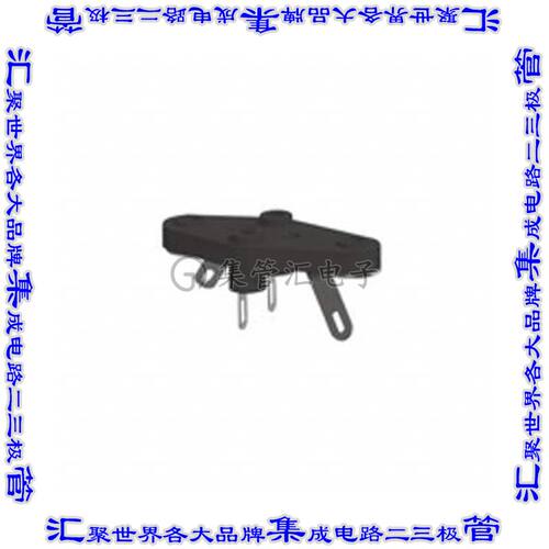 4513 连接器IC插座晶体管TO-3插口3(椭圆)位置锡底座安装