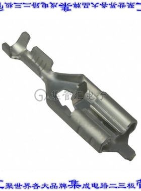 63119-1 快速连接器端子母头6.35mm压接18-22AWG