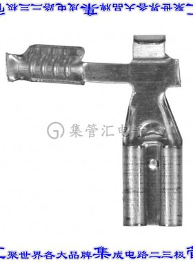 61459-1 快速连接器端子母头2.79mm压接18-22AWG