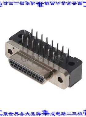 MDM-25PCBR-L56-A174-F222 连接器25POS插头公引脚2排D-TYPE型面