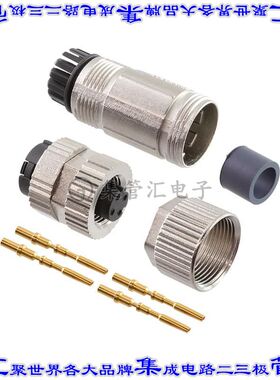MSDS-04BFFC-SL7001 圆形连接器4POS插头母插口压接自由悬挂