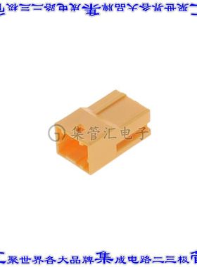 3-1903392-4 矩形连接器外壳3POS插座2.5mm公形引脚黄色自由悬挂