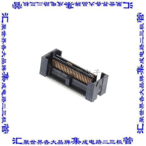 QFS-026-04.25-L-D-A-P-TR 板对板连接器52POS插座中央带触点2排0