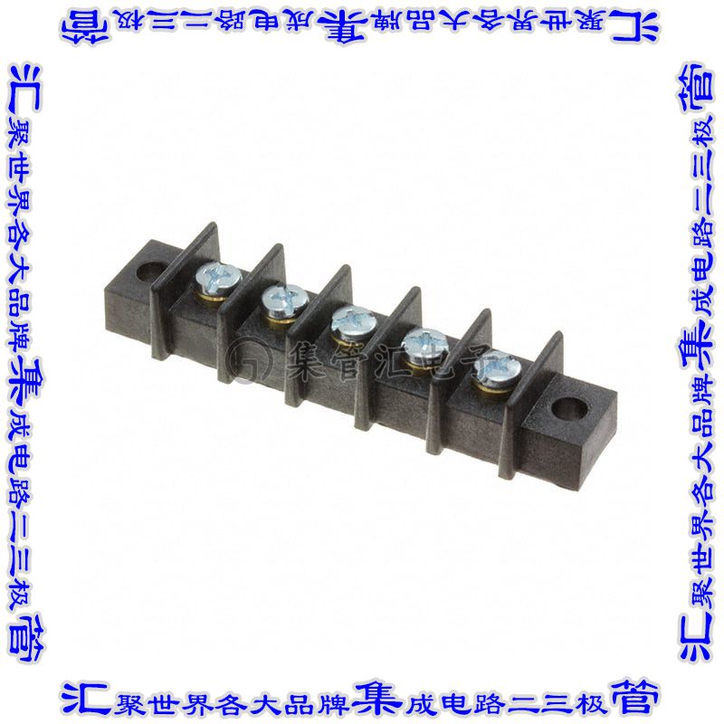 GBSX-5 端子块连接器5电路隔板接线座11.12mm螺钉