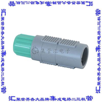 PLC1G521003 圆形连接器3POS插座母插口焊杯镀金自由悬挂