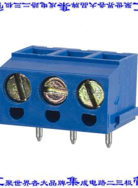 OSTTB032161 线对板连接器3POS接线端子5.08mm通孔垂直带板