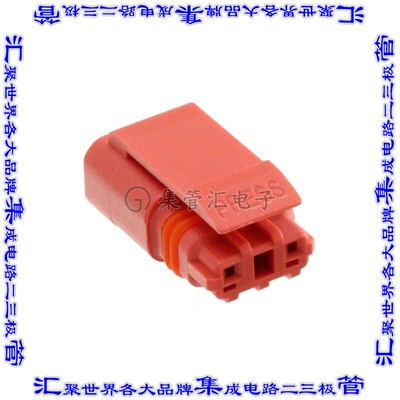 3-2834074-2 接插件连接器2P PLUG, MINIATURE WATERPROOF CO