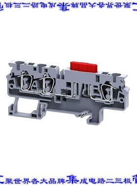 CXAF4/3 端子块连接器3POS断连6.0mm灰色10-24AWG