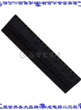 65039-016LF 矩形连接器外壳21POS插座2.54mm母形插口黑色自由悬