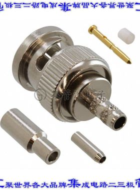 112722 同轴连接器BNC插头公引脚焊接50欧姆自由悬挂