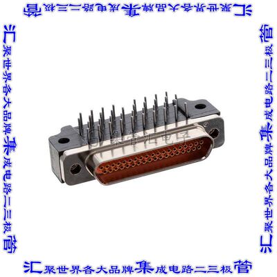 MDM-37SCBR-L61-A174-F222 连接器37POS插座母插口2排D-TYPE型面