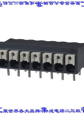 1824690000 线对板连接器7POS接线端子3.81mm通孔水平带板