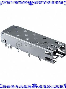 SFPC-PF 插拔式连接器机架SFP通孔直角压配