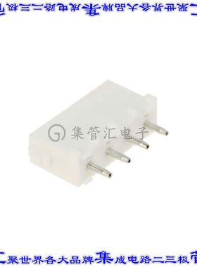 350833-1 针座连接器4POS插座6.35mm母形插口通孔直针锡