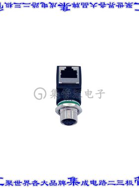 RJM12FD04RA001 适配器 圆形母插口4 针位M12 至 模块母插孔8p8c