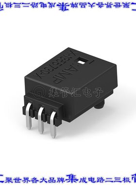 5-1355730-1 针座连接器3POS接头2.54mm公形插针通孔直角锡