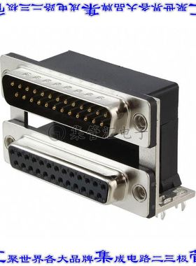 ASUB-277-25TP24 连接器25,25 D-TYPE型通孔直角