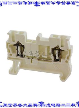 3037119 端子块连接器2POS馈通式5.2mm白色12-28AWG