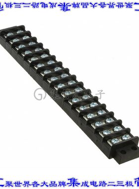 387800116 0387800116端子块连接器16电路隔板接线座2排11.12mm螺