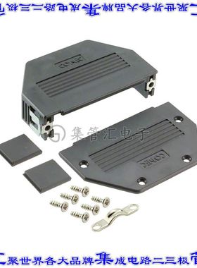 16-001850E 连接器50POS后壳90度180度无屏蔽黑色