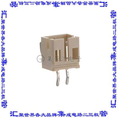 62000211622 针座连接器2POS接头2mm公形插针通孔直针锡