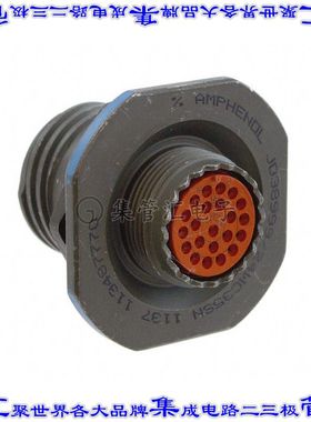 D38999/24WC35SNLC 圆形连接器22POS插座外壳用于母插口草绿色面