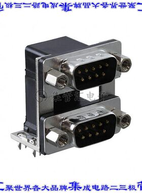 L17H2110131 连接器9,9插头公引脚D-TYPE型通孔直角