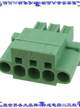 1996139 端子块连接器3POS插头母插口7.62mm绿色自由悬挂