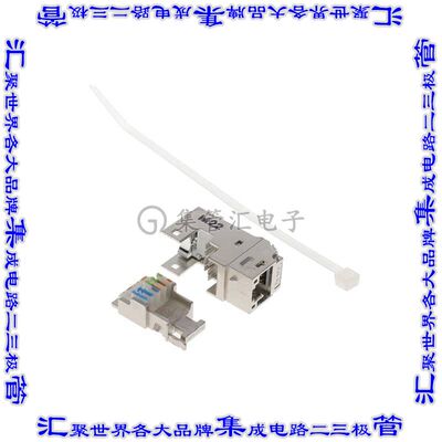 130910KI 接插件连接器RJ45 CAT 6A KEYSTONE E-DAT MODUL