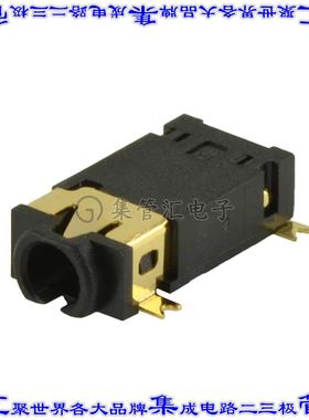 SJ2-25974D-SMT-TR 接插件连接器AUDIO JACK, 2.5 MM, RT, 4 COND