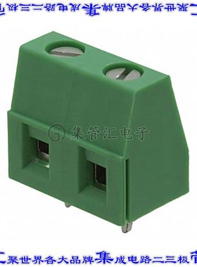 1717020 线对板连接器2POS接线端子7.5mm通孔水平带板