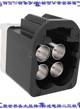 FM4-NASP-PCB-1 同轴连接器插头公引脚焊接50欧姆通孔