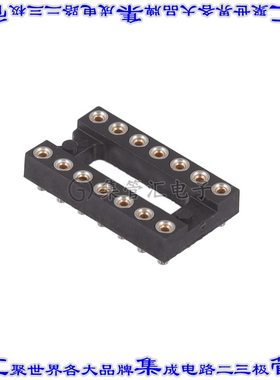 114-43-314-41-117000 连接器IC插座DIP 7.62mm插口14(2 x 7)位置