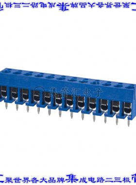 OSTTA120161 线对板连接器12POS接线端子5mm通孔水平带板