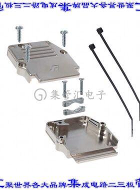 863093C25MLF 连接器25POS后壳90度屏蔽银