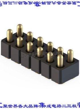 813-22-012-30-022101 弹簧式连接器12POS活塞型2排2.54mm表面贴