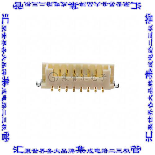 DF3E-8P-2V(54) 针座连接器8POS接头2mm公形插针表贴SMD镀金