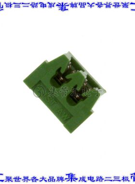 02ZR-8M-P 矩形连接器2POS插座1.5mm母插口绿色IDC锡自由悬挂