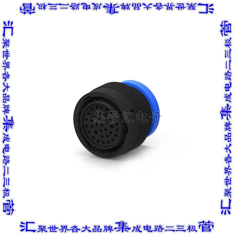 HDP26-24-35SE 圆形连接器35POS插头外壳用于母插口黑色自由悬挂